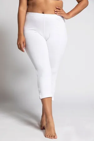 Ulla Popken Funktionshose Caprihose 7/8-Länge Elastikbund bis Gr. 66/68 - Verkäufer: Popken Fashion Group