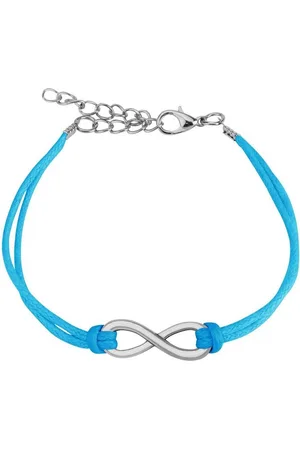 Bungsa Lederarmband Armband Unendlichkeit aus Leder Unisex (1 Armband, 1-tlg), Bracelet Armschmuck - Verkäufer: