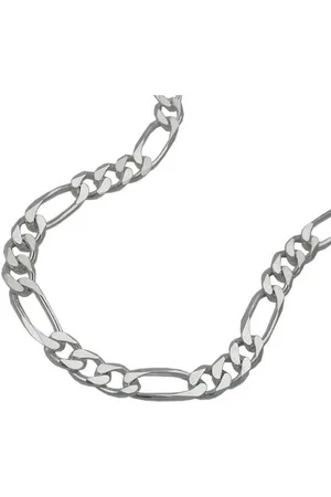 GALLAY Silberarmband Armband 4,8mm Figarokette flach Silber 925 21cm (Silberarmband, 1-tlg) - Verkäufer: Cats Collection