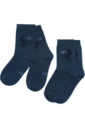 WERI SPEZIALS Strumpfhersteller GmbH Basicsocken Kinder Socken 2-er Pack für Jungs >>Biker<< aus Baumwolle (Set) - Verkäufer: Strumpf-Welt GbR