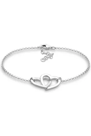 Elli Armband Herzen Symbol Klassisch Liebe 925 Silber, Herz - Verkäufer: JULIE & GRACE GmbH