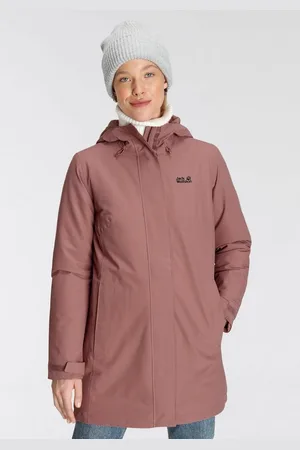 Jack Wolfskin Parka KIOLA Winddicht & Wasserabweisend & Atmungsaktiv