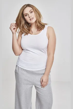 Urban classics Muskelshirt Damen Ladies 2-Pack Basic Stretch Top (1-tlg)