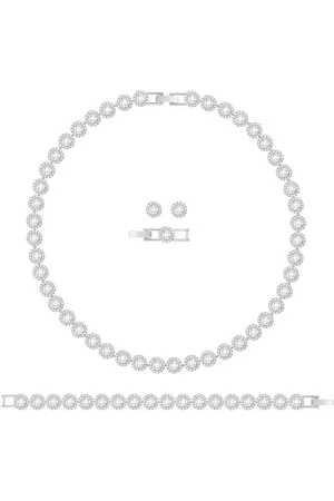 Swarovski Schmuckset Una Angelic, 5367853 (Set, 4-tlg), mit ® Kristallen