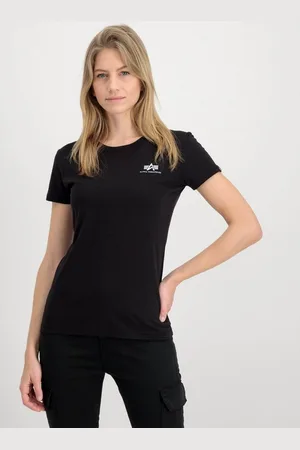 Alpha Industries T-Shirt Women - T-Shirts Basic T Small Logo Women