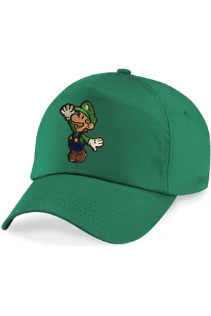 Blondie & Brownie Baseball Cap Kinder Luigi Stick Patch Klempner Super Retro Konsole One Size - Verkäufer: Hubihu