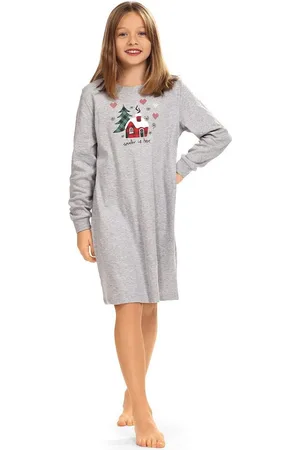 Comtessa Nachthemd Comte Kids (Set, 1-tlg., Set) Mädchen Pyjama Sleepshirt, Nachthemd Baumwolle - Verkäufer: chic4home