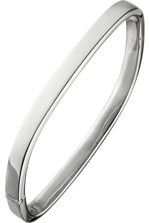 Jobo Armreif, eckig 925 Silber