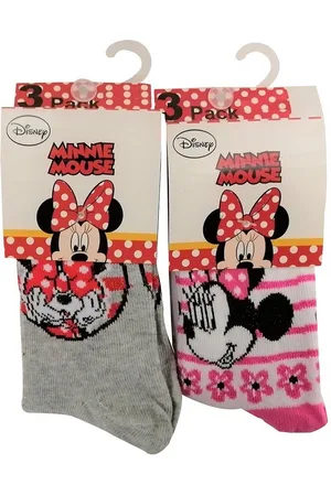 Disney Socken Minnie Maus 6er Set Mädchen Socken (31/34) (Set, 6-Paar, 6er-Pack) - Verkäufer: Krocoworld