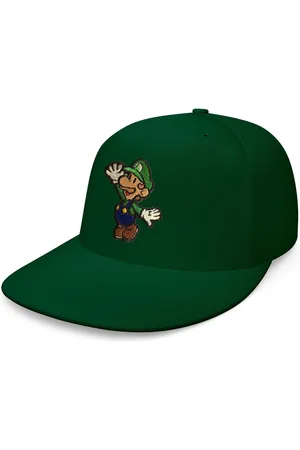 Blondie & Brownie Snapback Cap Unisex Erwachsene Luigi Stick Patch Klempner Super Retro Konsole One Size - Verkäufer: Hubihu