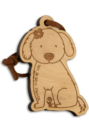 Mr. & Mrs. Panda Schlüsselanhänger Hund Dame - Geschenk, Hundebesitzer, Tiere Schlüsselanhänger, Hundegl (1-tlg), Inspirierende Botschaften - Verkäufer:
