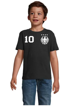 Blondie & Brownie T-Shirt Kinder Deutschland Germany Sport Trikot Fußball Meister EM - Verkäufer: Hubihu