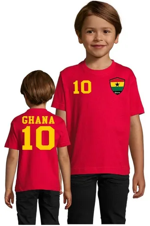 Blondie & Brownie T-Shirt Kinder Ghana Afrika Cup Sport Trikot Fußball Football Meister WM - Verkäufer: Hubihu