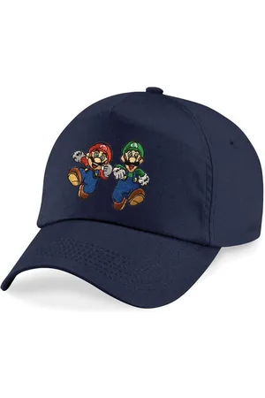 Blondie & Brownie Baseball Cap Kinder Mario und Luigi Stick Patch Super Retro Konsole One Size - Verkäufer: Hubihu