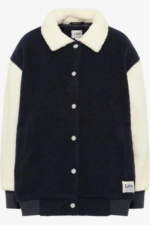Lee Fellimitatjacke Elongated Varsity Jacket - Verkäufer: Catwalk fashion