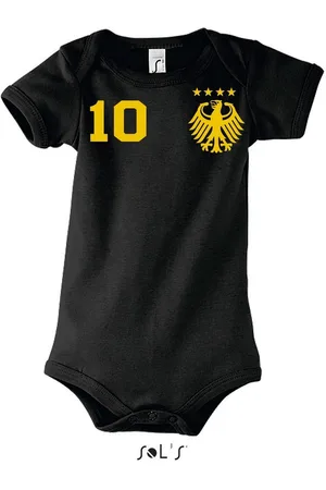 Blondie & Brownie Strampler Deutschland Germany Kinder Baby Sport Trikot Body Fussball Meister EM - Verkäufer: Hubihu