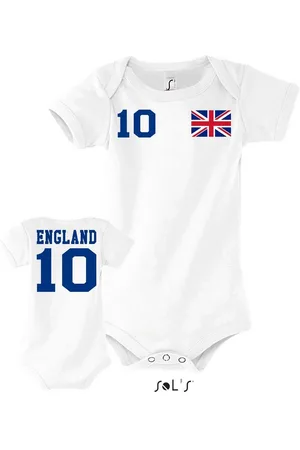 Blondie & Brownie Strampler Kinder Baby England United Kingdom EM Sport Trikot Fußball Meister WM - Verkäufer: Hubihu