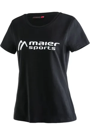 Maier Sports Funktionsshirt MS Tee W Vielseitiges Rundhalsshirt aus elastischem Material