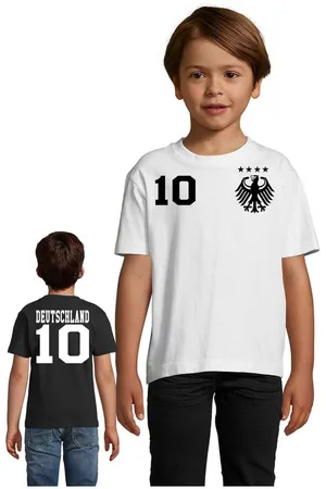 Blondie & Brownie T-Shirt Kinder Deutschland Germany Sport Trikot Fußball Meister EM - Verkäufer: Hubihu