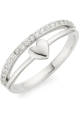 KangaROOS Fingerring Schmuck Geschenk Silber 925 Damenring Memoire, Exklusiv bei uns - mit Zirkonia (synth)