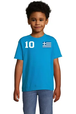 Blondie & Brownie T-Shirt Kinder Griechenland Sport Trikot Fußball Weltmeister Europa EM - Verkäufer: Hubihu