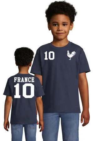 Blondie & Brownie T-Shirt Kinder Frankreich France Sport Trikot Fußball Weltmeister EM - Verkäufer: Hubihu