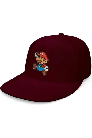 Blondie & Brownie Snapback Cap Unisex Erwachsene Mario Stick Patch Luigi Super Retro Snapback - Verkäufer: Hubihu