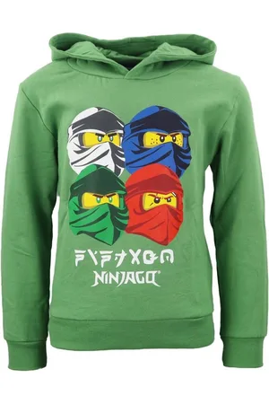 LEGO Wear Hoodie Ninjago Jungen Kinder Kapuzen Pulli Gr. 98 bis 128, Baumwolle - Verkäufer: WS-Trend