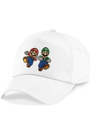 Blondie & Brownie Baseball Cap Kinder Mario und Luigi Stick Patch Super Retro Konsole One Size - Verkäufer: Hubihu