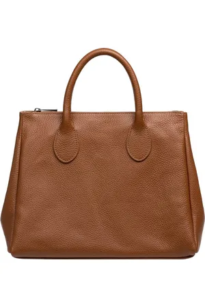 CASPAR Henkeltasche Leder Tote Bag Elegante Damen Handtasche - PREMIUM LINE -Modell No.812, klassisch, robust & unempfindlich - 100% Echtleder - Handmade in Italy - Verkäufer: & SIKORA