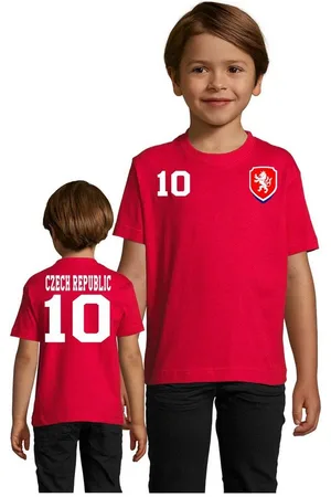 Blondie & Brownie T-Shirt Kinder Tschechien Retro Czech Sport Trikot Fußball Meister WM EM - Verkäufer: Hubihu