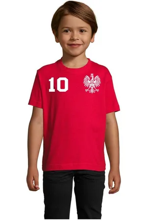 Blondie & Brownie T-Shirt Kinder Polen Polska Sport Trikot Fußball Weltmeister WM Europa EM - Verkäufer: Hubihu