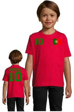 Blondie & Brownie T-Shirt Kinder Portugal Sport Trikot Fußball Weltmeister Meister WM Europa EM - Verkäufer: Hubihu