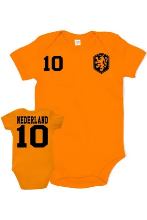 Blondie & Brownie Strampler Kinder Baby Niederlande Holland Sport Trikot Fußball Meister WM EM - Verkäufer: Hubihu