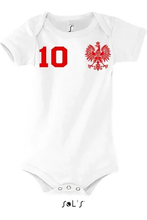 Blondie & Brownie Strampler Polen Kinder Baby Polska Sport Trikot Fußball Meister WM Europa EM - Verkäufer: Hubihu