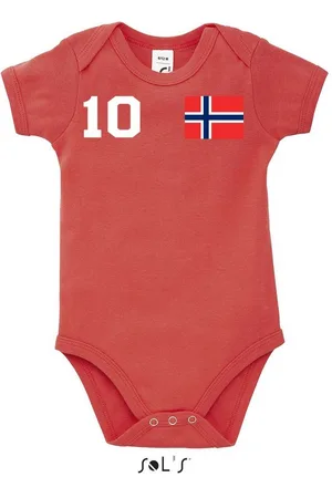 Blondie & Brownie Strampler Kinder Norwegen Sport Trikot Fußball Meister WM Europa EM - Verkäufer: Hubihu