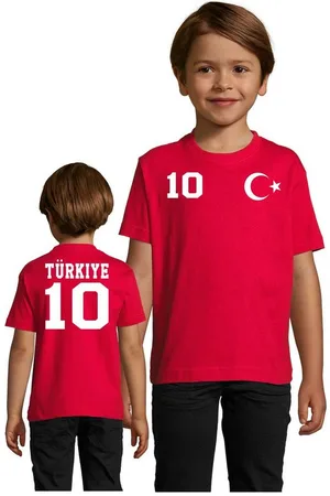 Blondie & Brownie T-Shirt Kinder Türkei Türkiye Turkey Sport Trikot Fußball Meister WM EM - Verkäufer: Hubihu