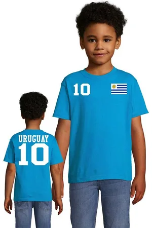 Blondie & Brownie T-Shirt Kinder Uruguay Sport Trikot Fußball Meister WM Copa America - Verkäufer: Hubihu