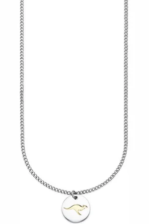 KangaROOS Kette mit Anhänger Schmuck Geschenk, Halskette Känguru Panzerkette