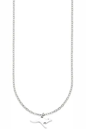 KangaROOS Kette mit Anhänger Schmuck Geschenk, Halskette Ankerkette Känguru