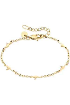 KangaROOS Edelstahlarmband Schmuck Geschenk, Armkette Ankerkette Känguru
