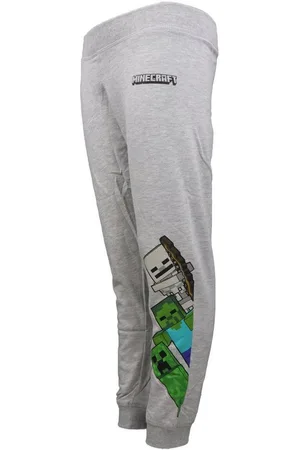 Minecraft Jogginghose Creeper Zombie Jungen Kinder Sporthose Hose Gr. 116 bis 152 - Verkäufer: WS-Trend