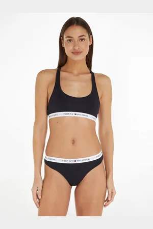 Tommy Hilfiger Sport-Bustier mit Tommy Hilfiger Schriftzügen auf dem Unterbrustband