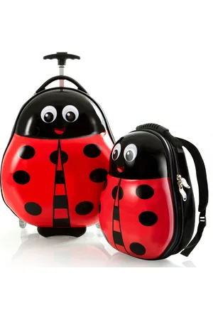 Heys Kinderkoffer Travel Tots, Marienkäfer, 2 Rollen, x Joachim Llambi Kindertrolley Kinder Reisegepäck