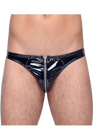 Black Level Slip Lack-Slip mit Reißverschluss für Männer - (1-St) glänzend - Verkäufer: Sandritas