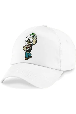 Blondie & Brownie Baseball Cap Kinder Popeye Stick Patch Spinat Stark Fitnes Gym One Size - Verkäufer: Hubihu