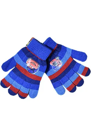 Disney Strickhandschuhe Lightning McQueen Kinder Fingerhandschuhe aus Feinstrick - Verkäufer: Starkids Licensed Brands and more