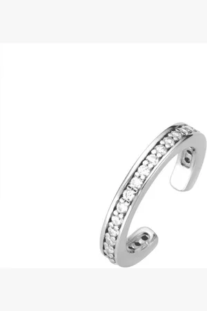 Giorgio Martello Ohrklemme mit Zirkonia, Silber 925