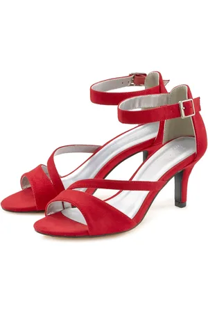 Lascana Sommerschuh Sandalette High-Heel-Sandalette,Riemchensandalette,Sommerschuh mit Riemchen VEGAN