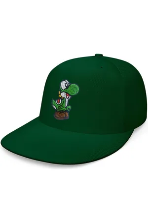 Blondie & Brownie Snapback Cap Unisex Erwachsene Yosh Baby Stick Patch Mario Super Retro Konsole One Size - Verkäufer: Hubihu